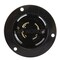 Ac Works Flanged Locking Inlet, 30 A, 125/250V AC, Screw Terminals, Black ASINL1430P - alternate 3